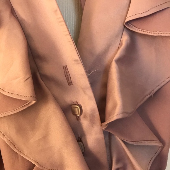 BCBGeneration Purple Ruffle Dress - Picture 3 of 5